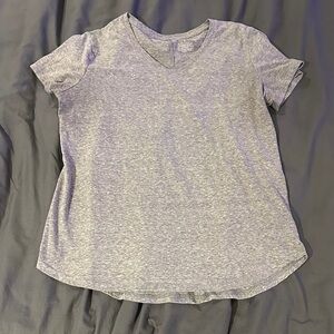Tek Gear Heather Gray V-Neck Tee